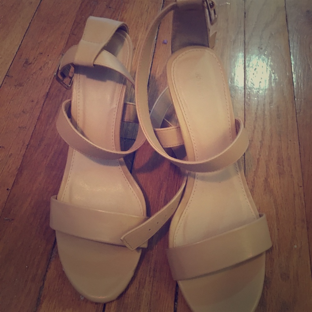 Strappy heels